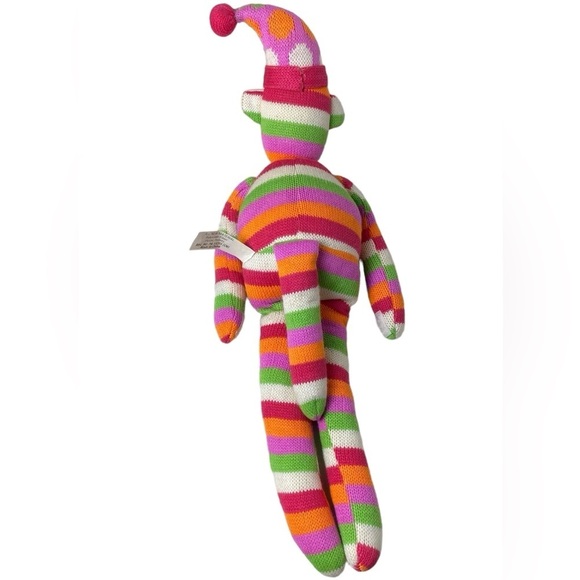 SCM Designs St Jude Hospital Sock Monkey Plush Stuffed Animal - Picture 5 of 8